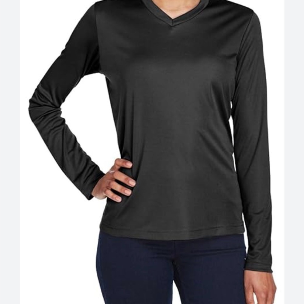 NWOT 2XL Black Long Sleeve Women's Top- very soft and versatile